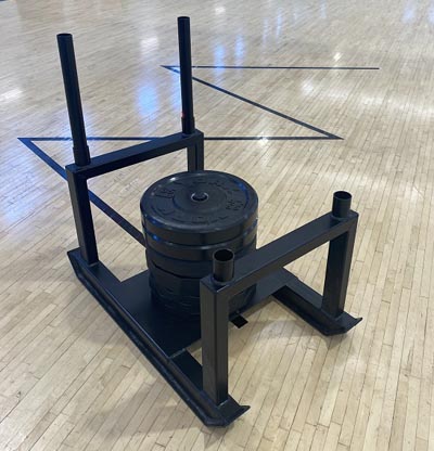 push and pull weighted sled