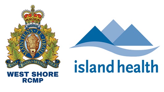 West Shore RCMP and Island Health Logo