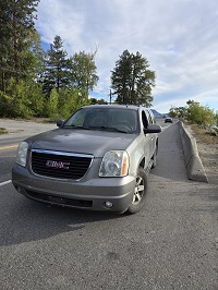 Stephanie Woodcock's truck a 2009 GMC Yukon 