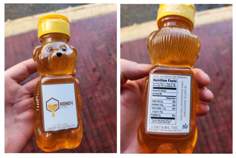 Counterfeit cannabis-laced honey