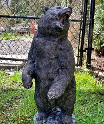 Bear statue