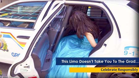 This Limo Doesn't Take You To The Grad Celebrate Responsibly 