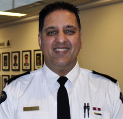 Operations Support Officer - Inspector Mike Bhatti