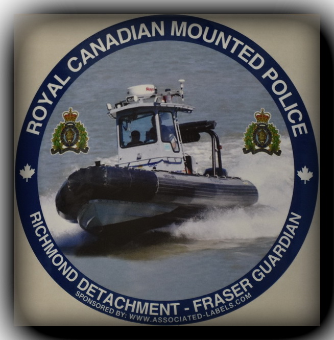 Photo of the Richmond RCMP patrol vessel, the Fraser Guardian