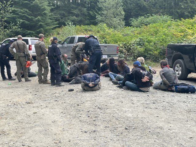 Photo of Arrests at Gate Area