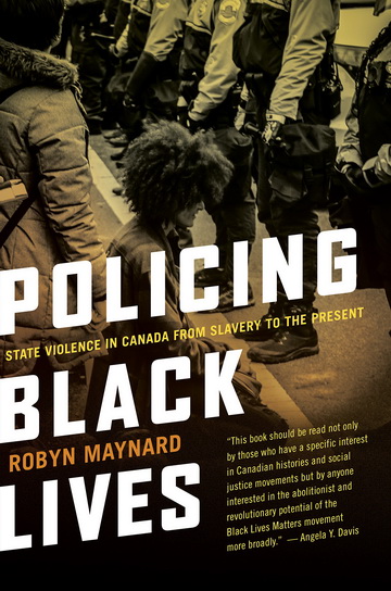 photo of book cover from "Policing Black Lives"