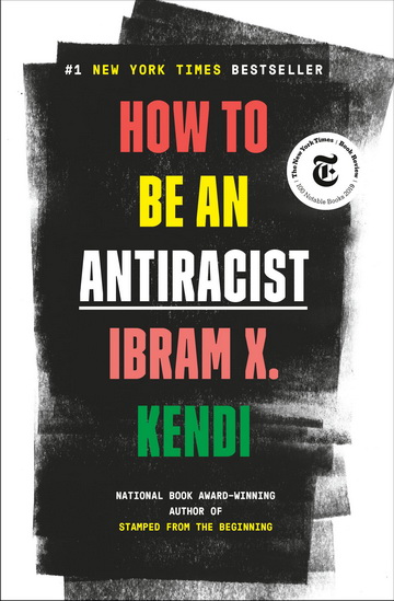 photo of book cover from "Houw to be an antiracist"