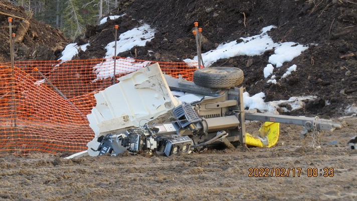 Photo 4 of damaged machinery