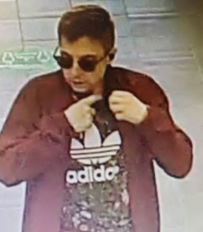 Male alleged to have stolen boots