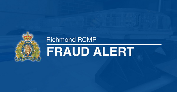 Richmond RCMP fraud alert