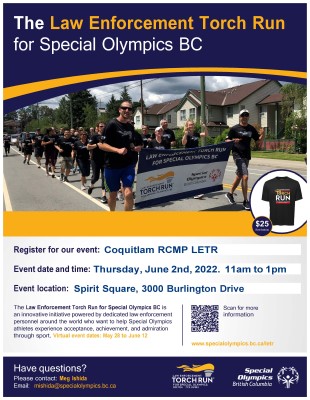 Photo: Law Enforcement Torch Run poster