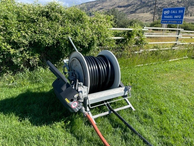 Picture of stolen irrigation hose reel