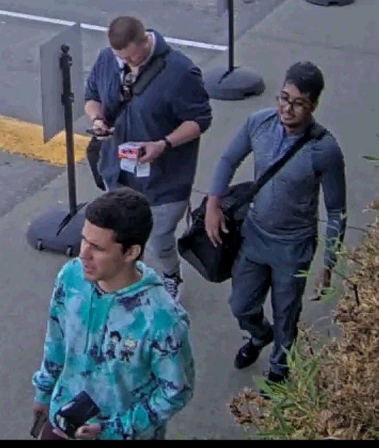 Photo of 3 suspects