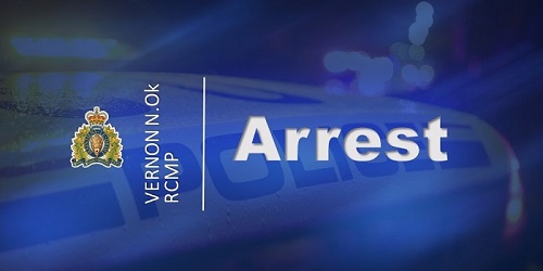 stock image blue background arrest in text