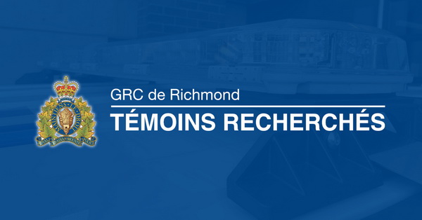 GRC de Richmond témoins recherchés