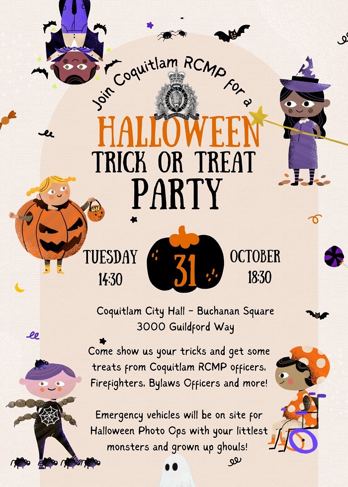 Halloween Trick-or-Treat event poster
