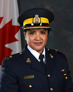 Profile photo of then Inspector Nav Hothi when she was a Divisional Duty Officer for E-Division.