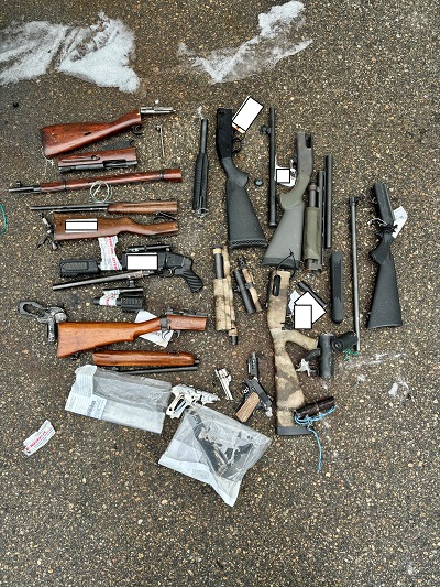 Local destruction of seized firearms in Trail, BC